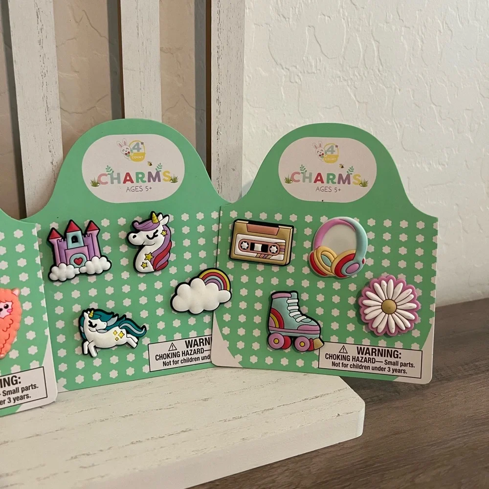 Target Bullseyes Playground Silicone Easter Basket Charms 4pk -1 Set